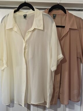 Wild Fable Sheer Button-Down Blouse Bundle!